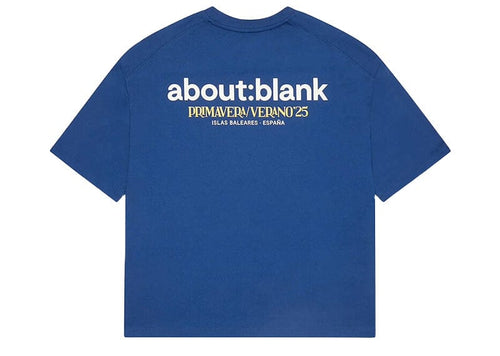 About:Blank Tour T-Shirt Blue