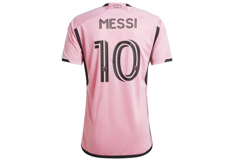 adidas Inter Miami CF 24/25 Messi Home Authentic Jersey Easy Pink