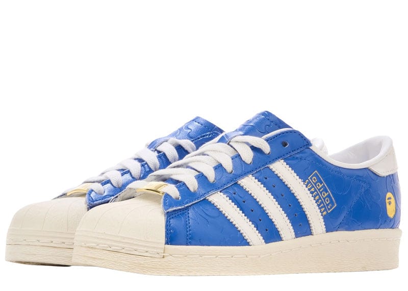 adidas Superstar Vintage Bape Blue White