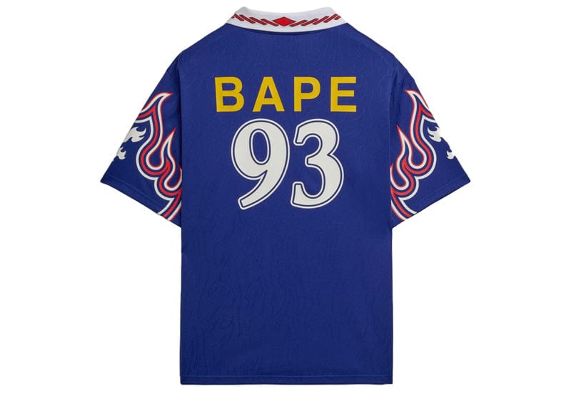 adidas x BAPE Flame Jersey Blue