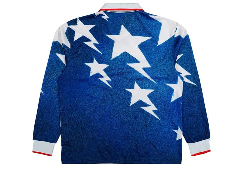 adidas x BAPE LSL Star Jersey Medium Blue Denim