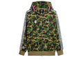 adidas x BAPE Relaxed Fit Track Camo Shark Full Zip Hoodie Green