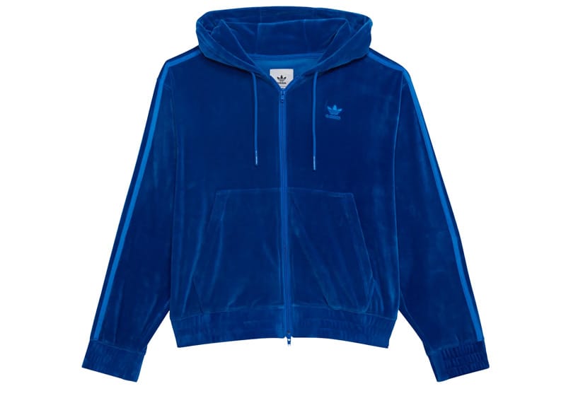 adidas x Jeremy Scott Full Zip Hoodie Blue