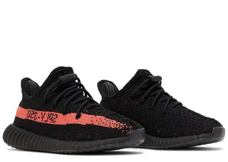 adidas Yeezy Boost 350 V2 Core Black Red (Infants)