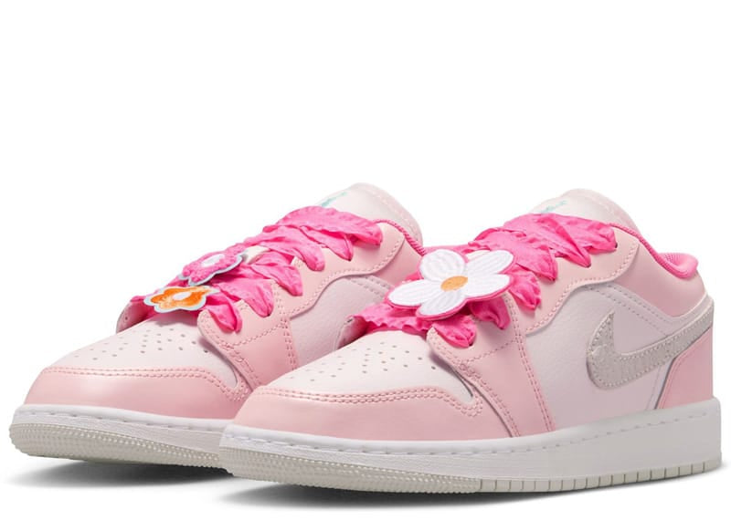 Air Jordan 1 Low SE Pink Bloom (GS)