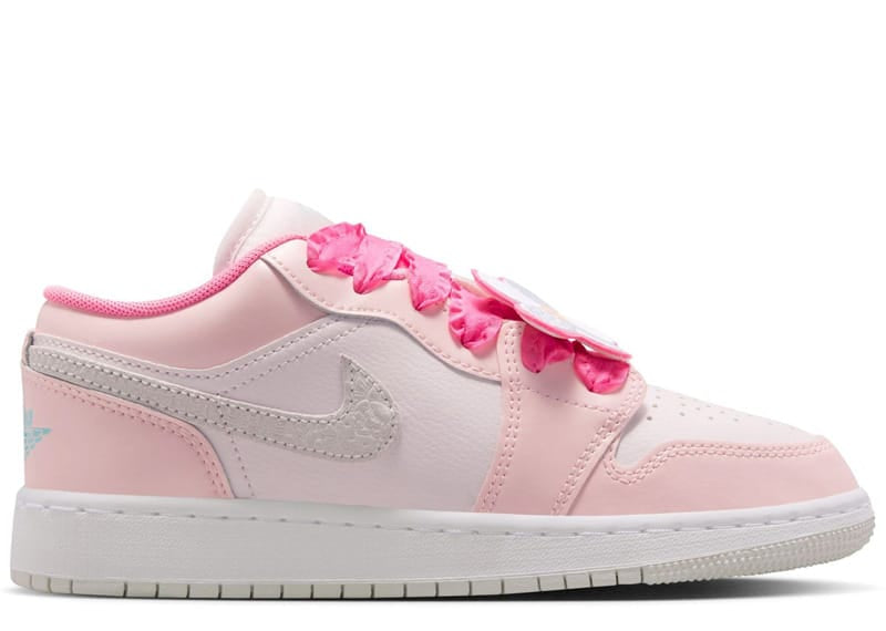 Air Jordan 1 Low SE Pink Bloom (GS)