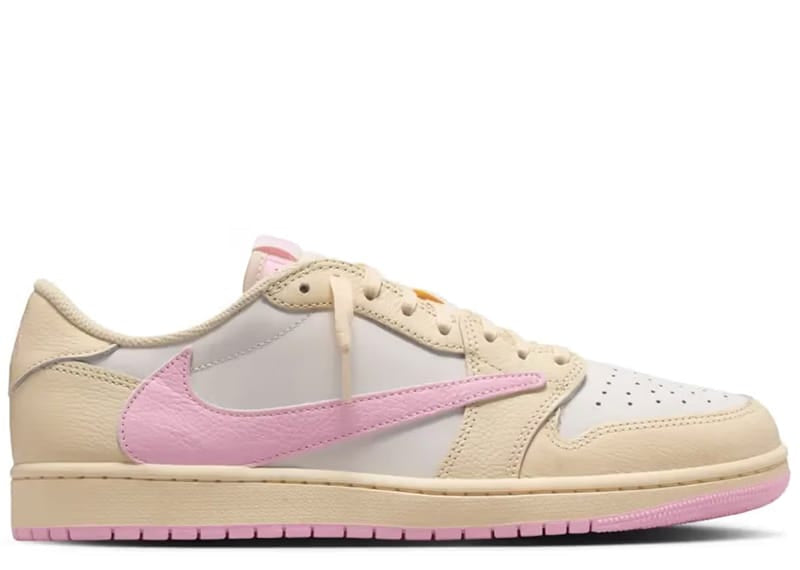 Air Jordan 1 Retro Low OG SP Travis Scott Muslin Shy Pink