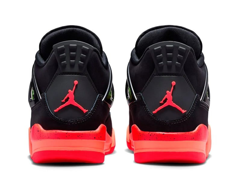 Air Jordan 4 Retro Black Infrared Barely Volt (GS)