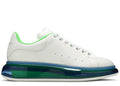 Alexander McQueen Oversized Transparent Sole White Blue
