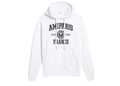 Ami Paris Logo Hoodie White