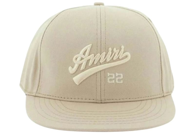 Amiri 22 Fitted Cap Beige