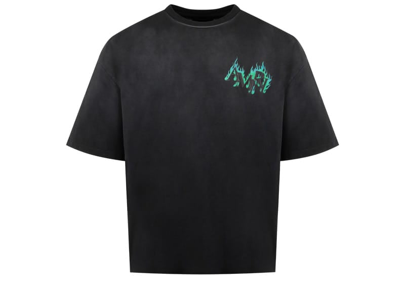 Amiri Flames T-Shirt Black
