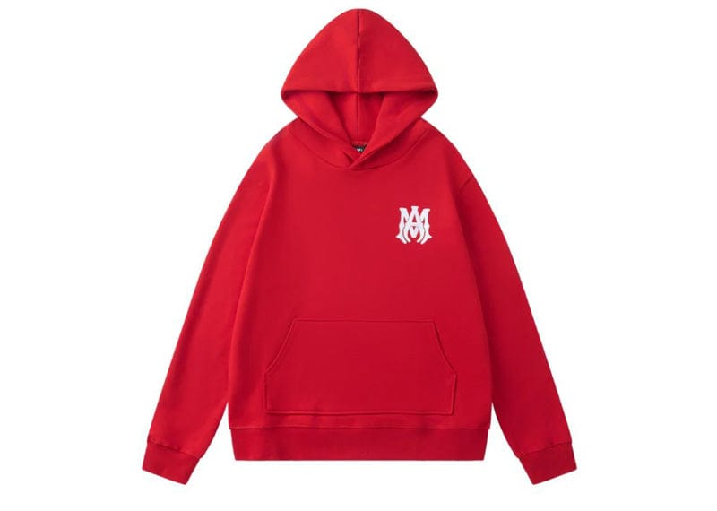 AMIRI MA Logo Hoodie Red