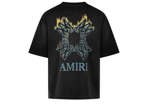 AMIRI MA Quad Flames T-Shirt Black