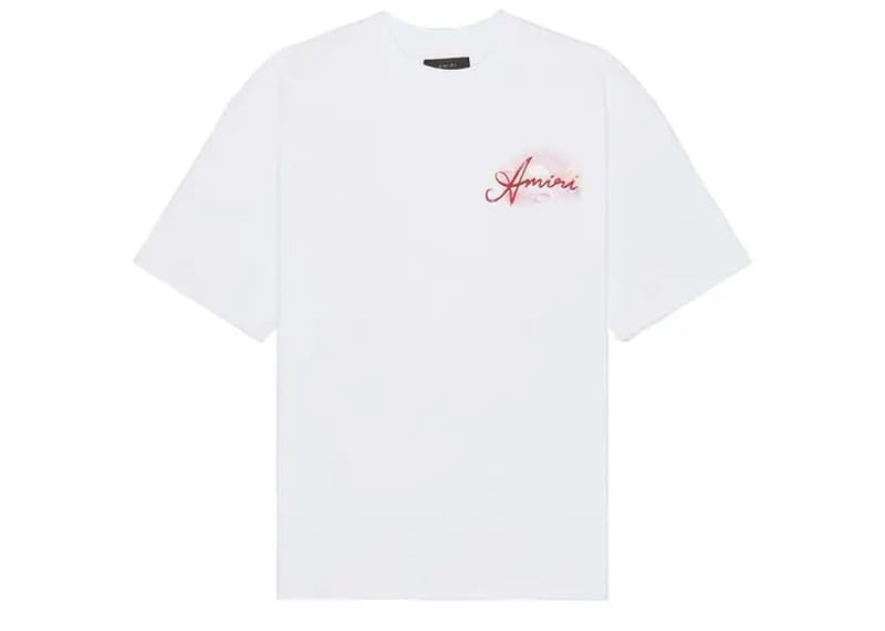 Amiri Paradise Airbrush Tee White