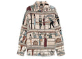 Amiri Pull Hall Tapestry Overshirt Neutral