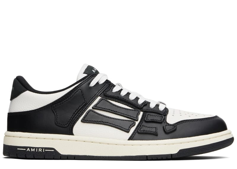 Amiri Skel Low Black White