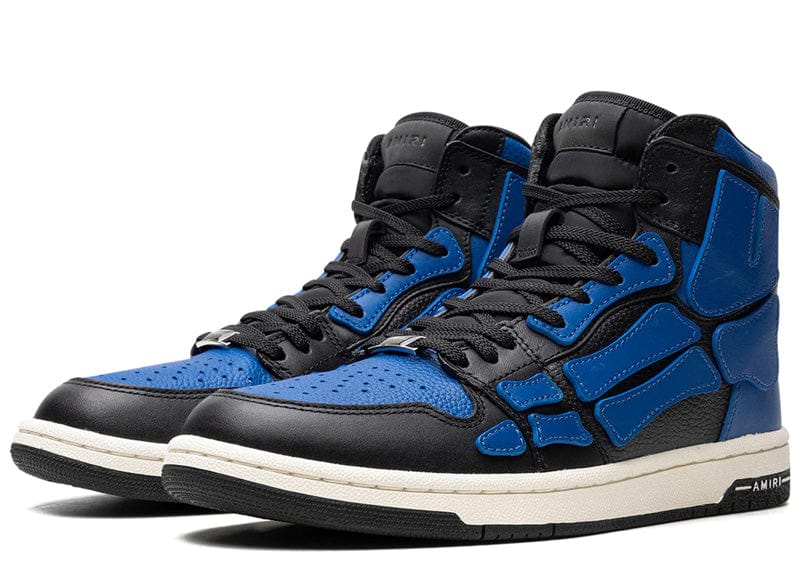 AMIRI Skel Panelled High Top Blue Black