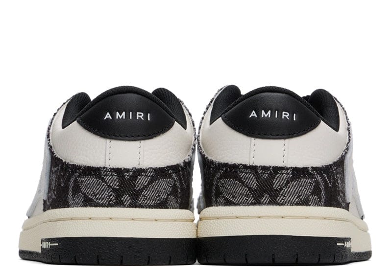 AMIRI Skel Top Low Bandana Denim Black
