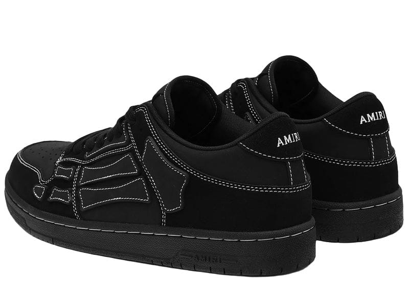 AMIRI Skel Top Low Black