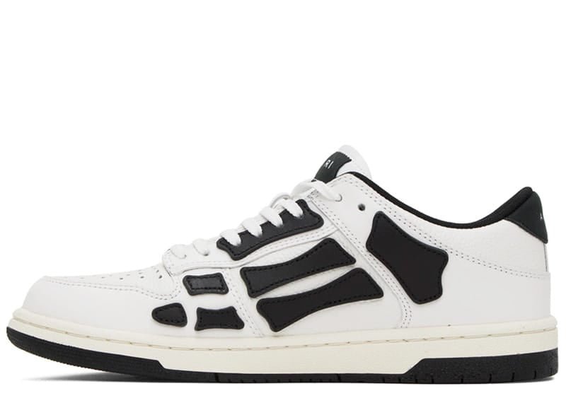 Amiri Skel Top Low White Black