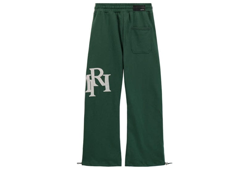 Amiri Staggered Sweatpant Dark Green
