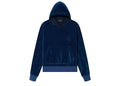 AMIRI Velour Hoodie Blue