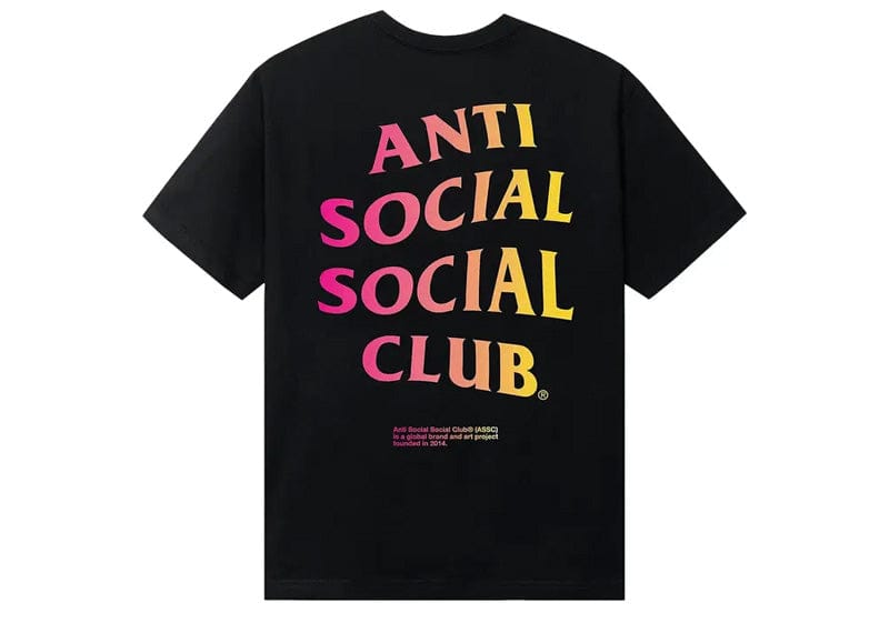 Anti Social Social Club Indoglo Tee Black
