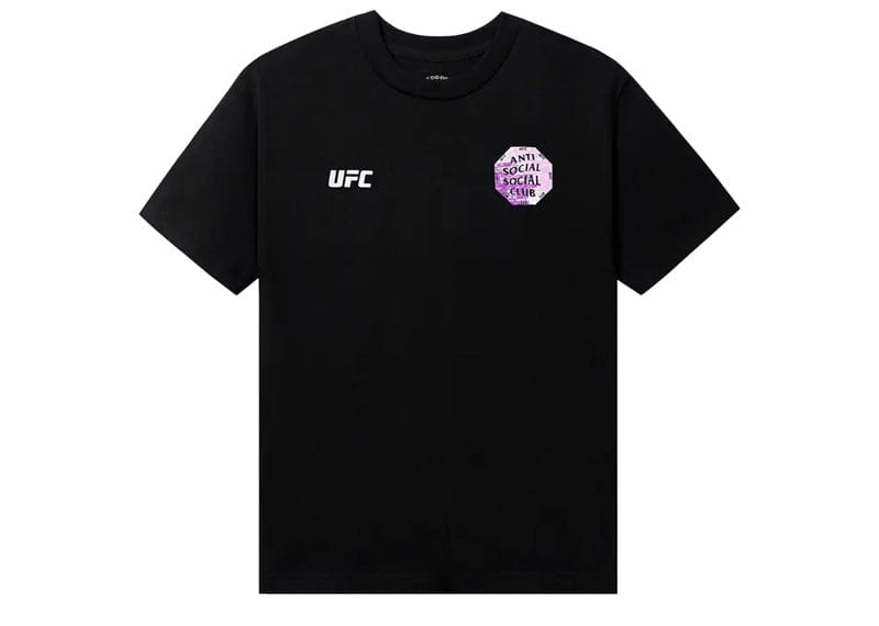 Anti Social Social Club x UFC Conned Tee Black