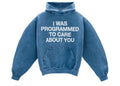 Artificial Fever Programmed To Care Hoodie Indigo