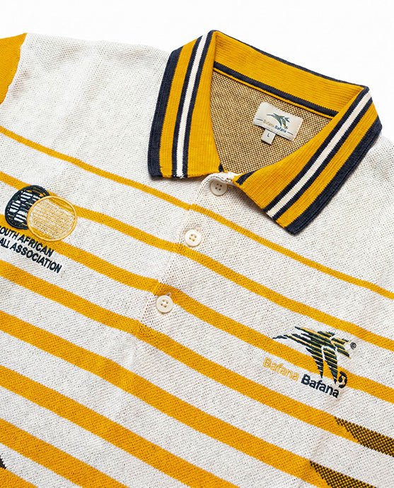 Bafana Bafana 96 Heritage Long Sleeve Knit Gold