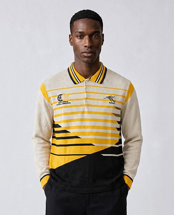Bafana Bafana 96 Heritage Long Sleeve Knit Gold