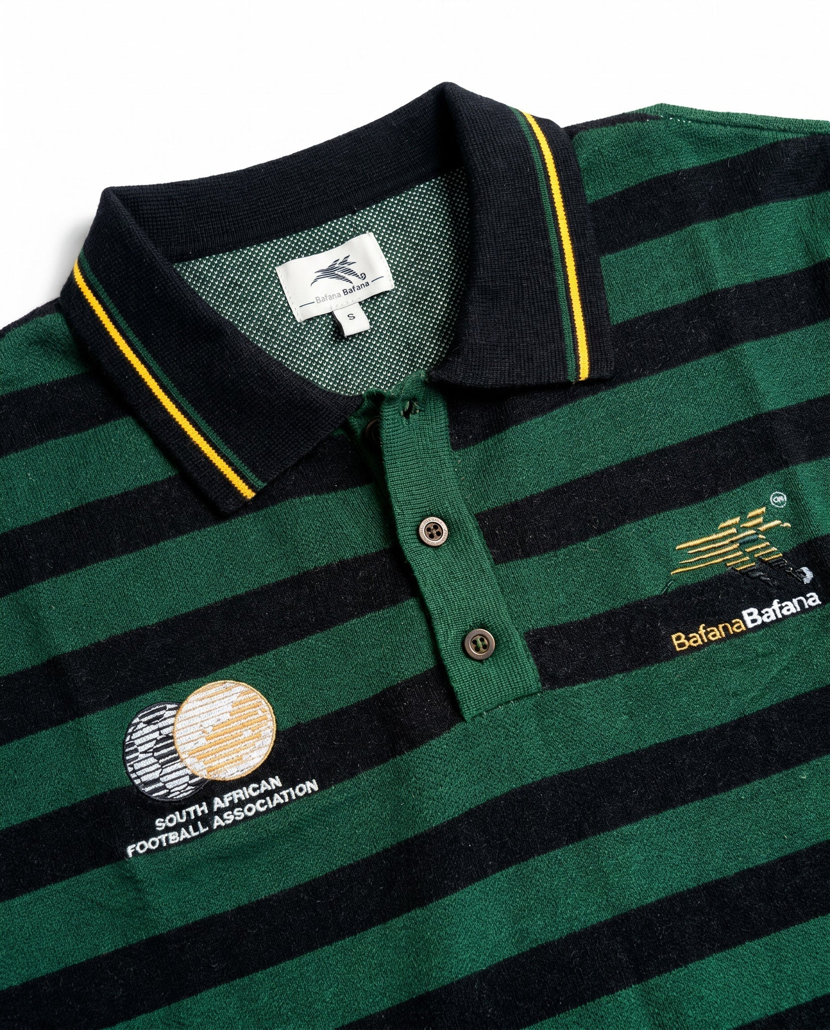 Bafana Bafana 96 Heritage Short Sleeve Knit Green
