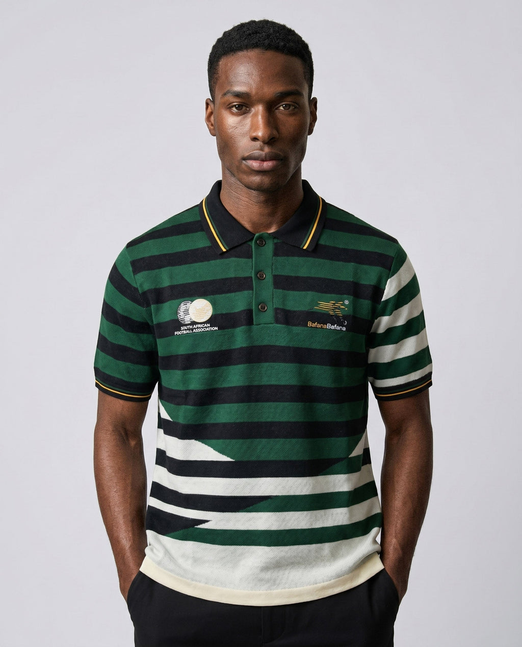 Bafana Bafana 96 Heritage Short Sleeve Knit Green