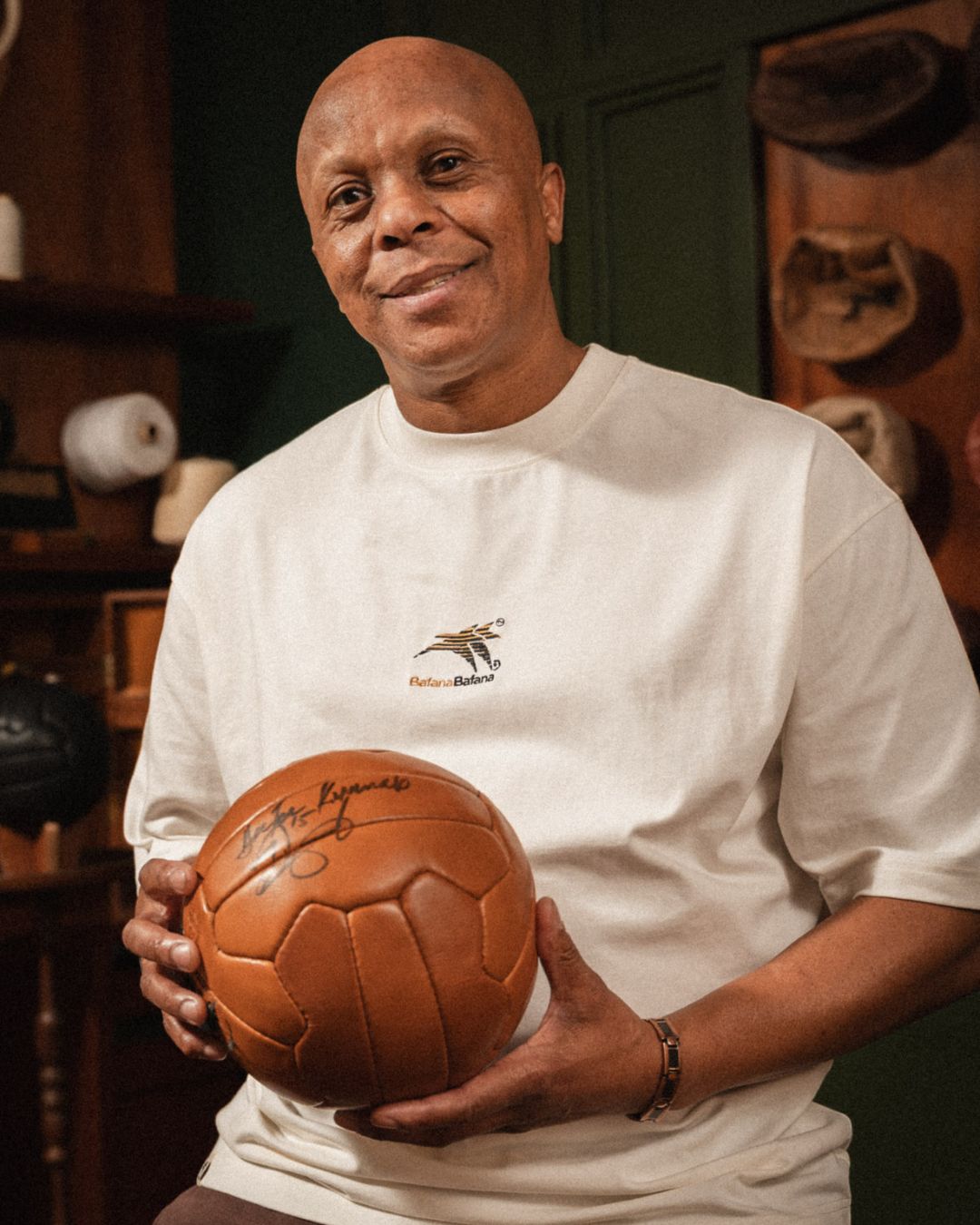 Bafana Bafana Heritage Relaxed Crew Tee White