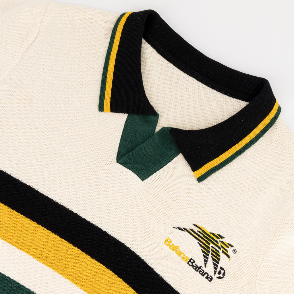 Bafana Bafana Knitwear Short Sleeve Polo Ivory