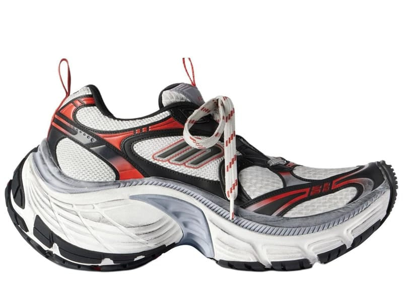 Balenciaga 10xl Sneaker Grey White Red
