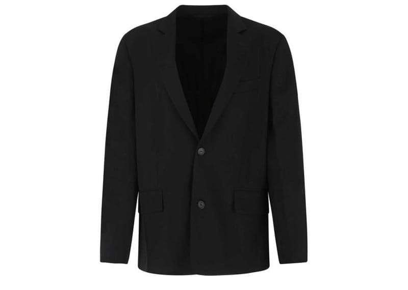Balenciaga Arm Logo Blazer Black