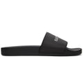 Balenciaga Pool Slides Black/Silver Chrome (Women's)