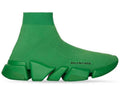 Balenciaga Speed 2.0 Monochrome Recycled Knit Green