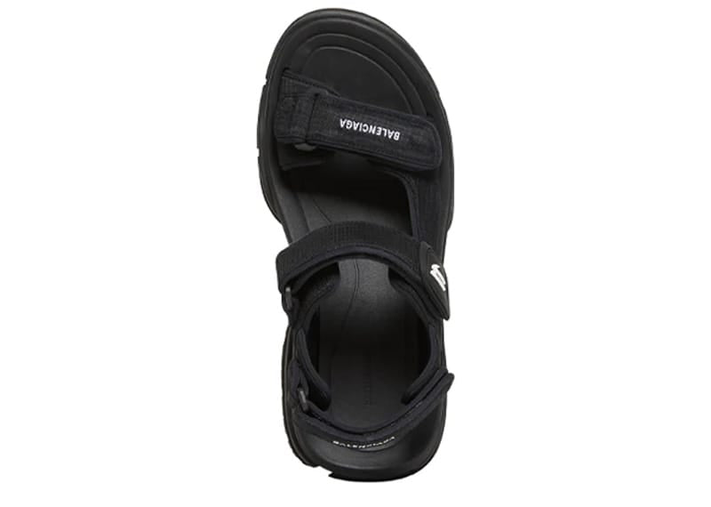 Balenciaga Tourist Sandal Black