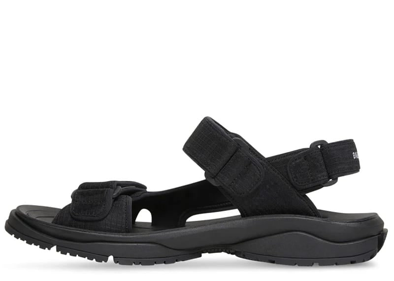Balenciaga Tourist Sandal Black