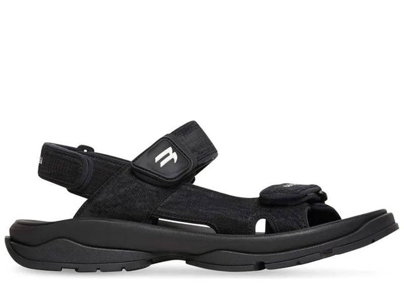 Balenciaga Tourist Sandal Black