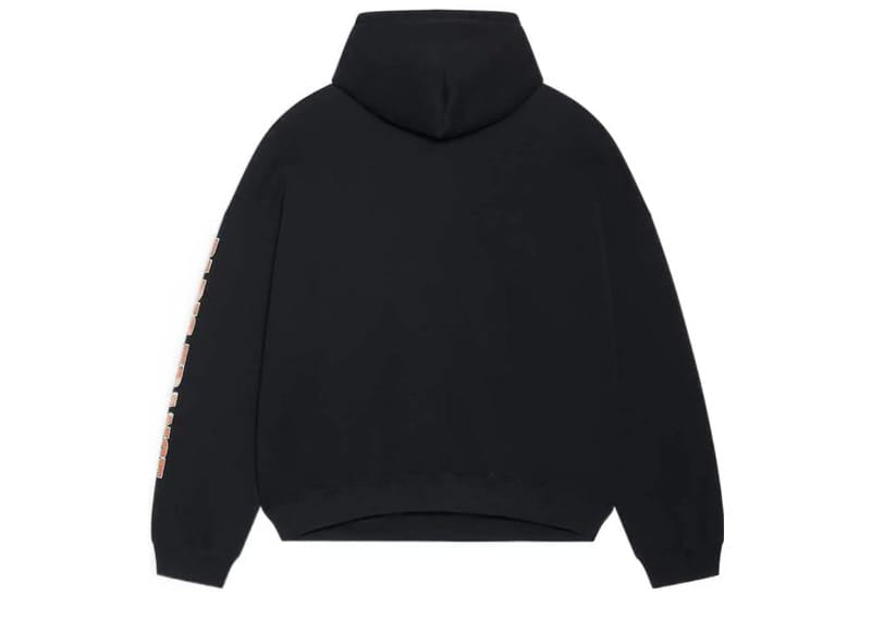 Balenciaga Wide Fit Hoodie Black/Orange/White