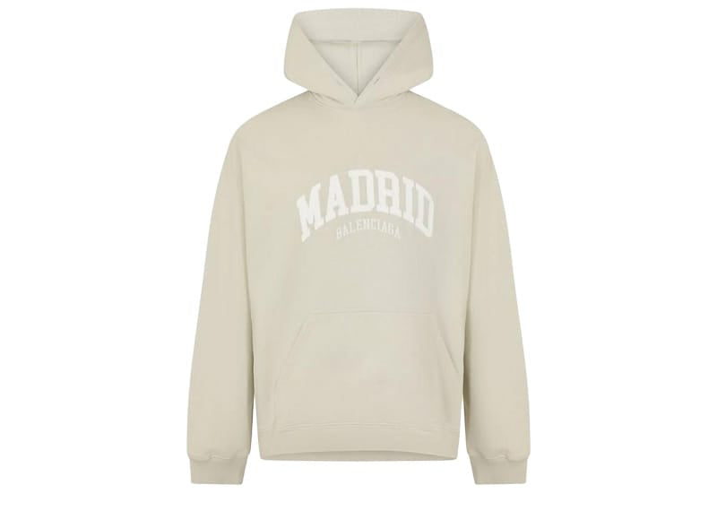 Balenciaga Wide Fit Madrid Hoodie Shell/White