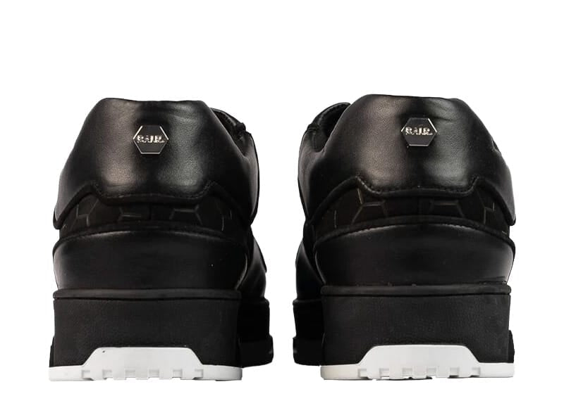 Balr Club C Classic Debossed Hex Sneaker Jet Black
