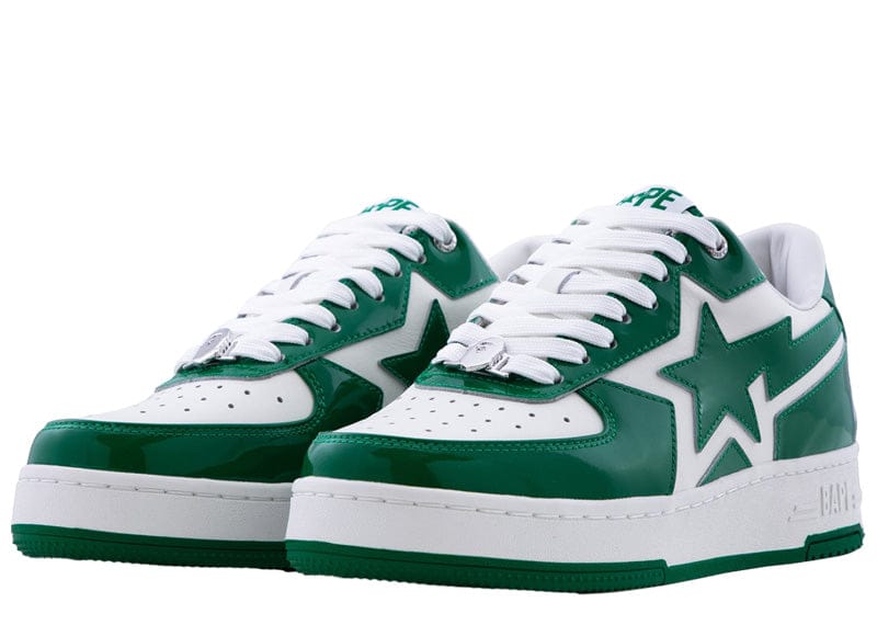 A Bathing Ape Bape Sta Icon Low #1 Green
