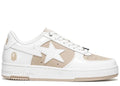 A Bathing Ape Bape Sta Low #6 White Beige