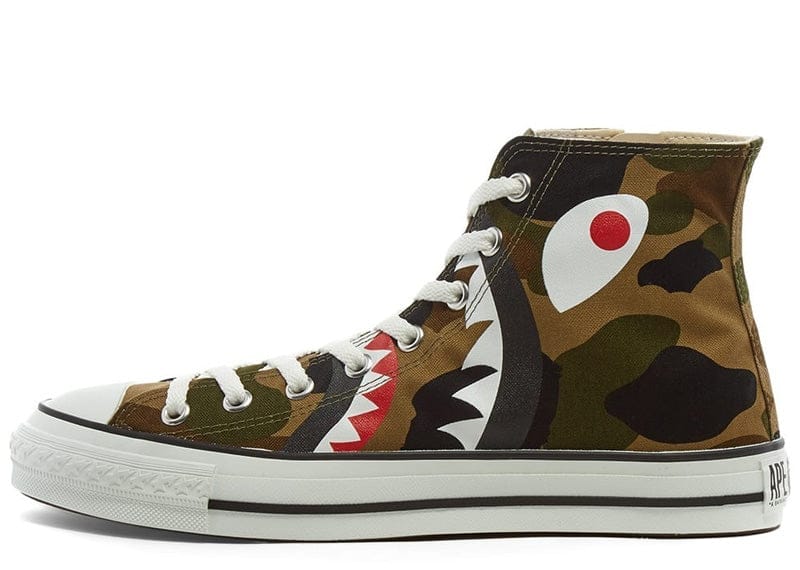 ABC Canvas Ape Sta High M1 '1st Camo - Shark