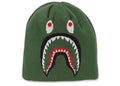 A Bathing Ape 2nd Shark Knit Beanie Green